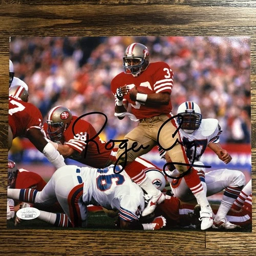 ROGER CRAIG SIGNED AUTOGRAPH 8X10 PHOTO SAN FRANCISCO 49ERS JSA COA