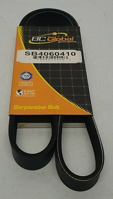 BC Global SB4060410 Serpentine Belt   Heavy-Duty 6-Rib Drive Belt 6PK1040