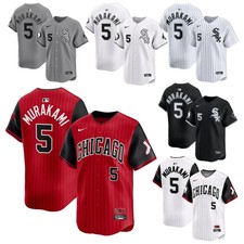 HOT Chicago White Sox Munetaka Murakami 5 Baseball Jersey Printed Remake