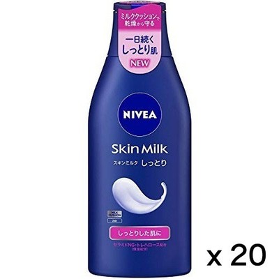 Kao Nivea Skin Milk Moisturizing 200g x 20 packs Japan