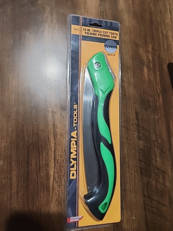 Wood Saw for Camping,  Survival Garden Pruning Tool compact folding