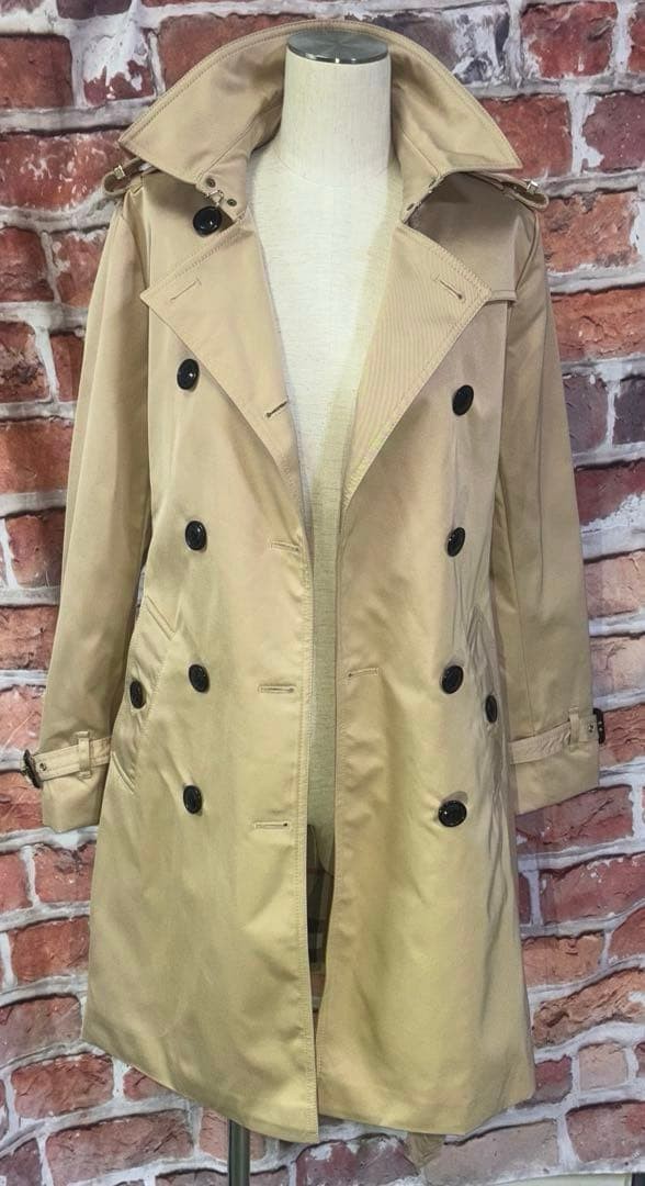 Burberry   London Trench Coat Nova Check Beige Ladies thumbnail 6