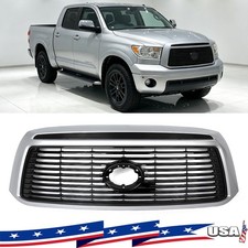 Silver Sky For 2010-2013 Toyota Tundra Front Bumper Upper Grille Grill Assembly Silver Sky For 2010-2013 Toyota Tundra Front Bumper Upper Grille Grill Assembly