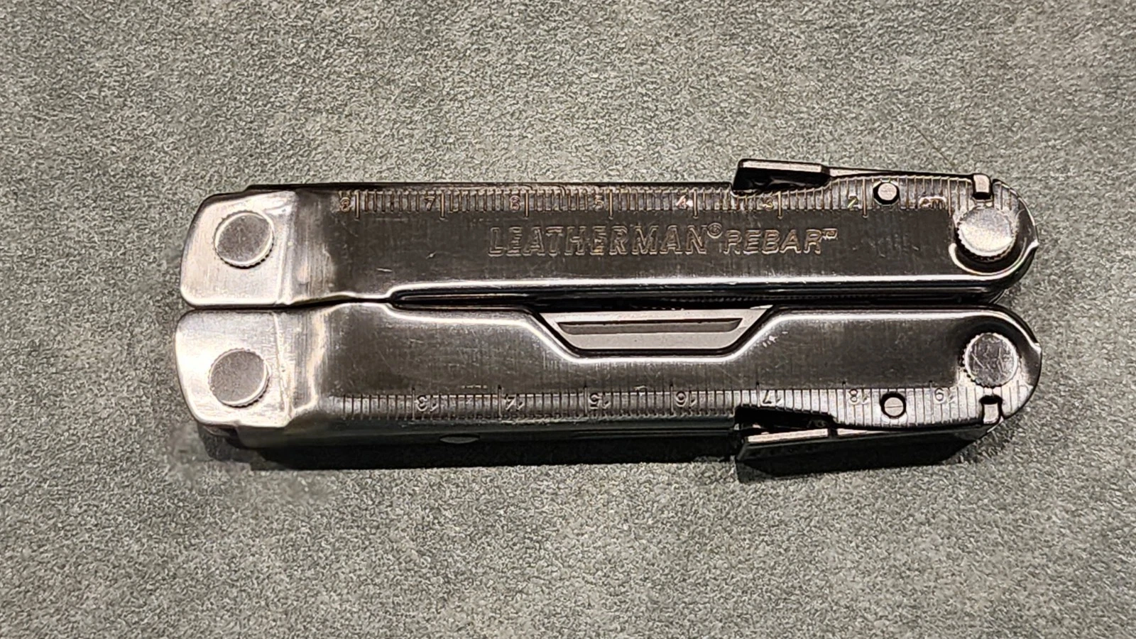 Mint Condition Leatherman Rebar Stainless Steel Multi-Tool Only - No Pouch