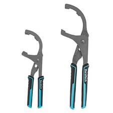  Oil Filter Wrench Set, 9" & 12" Oil Filter Removal Tools, Pliers for Cars, 