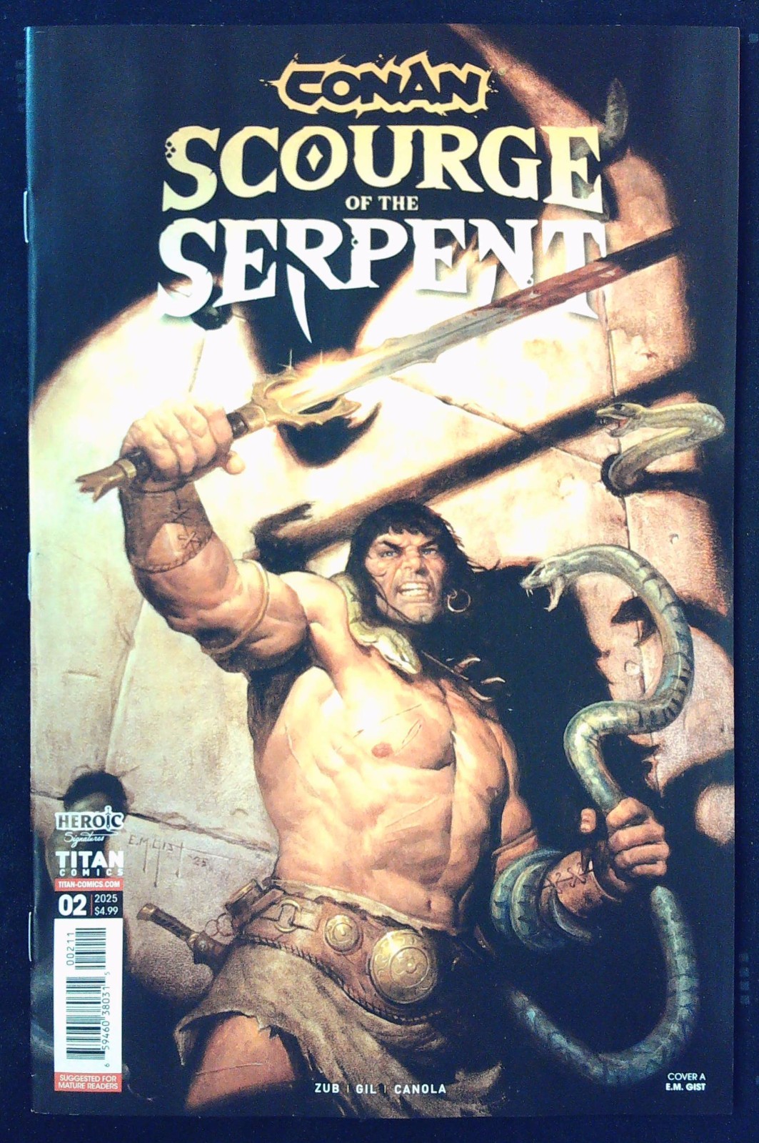 CONAN: SCOURGE OF THE SERPENT (2025) #2 - New Bagged