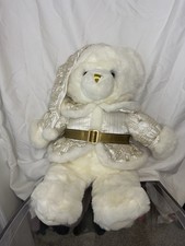 White Plush Teddy Bear 2000 Model. Super Soft Plush