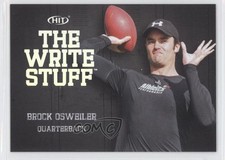 2012 SAGE Hit The Write Stuff Brock Osweiler #WS8 2b2