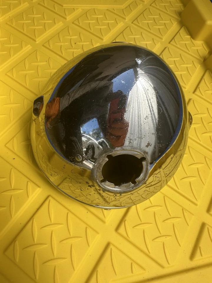 Cubo de faros Triumph T12OR 650 1969 Lucas S700P T120 R Bonneville Foto 2 de 4