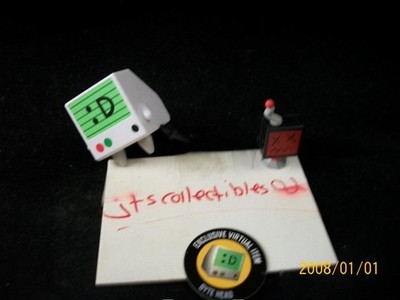 Roblox Series 9 Tower Heroes Byte & Byte Head Toy + Code Celebrity Open Virtual