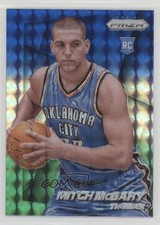 2014-15 Panini Prizm Blue & Green Mosaic Prizm Mitch McGary #268 Rookie RC