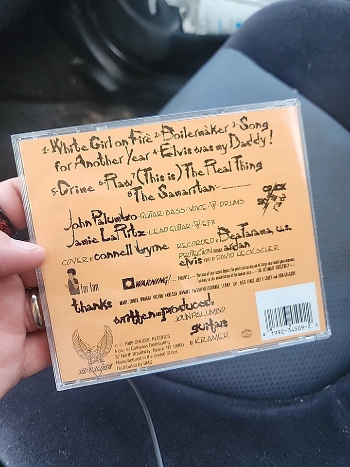 Crack The Sky - Raw CD Progressive Rock Grudge Records 1987 Works Rare HTF Foto 2 de 4