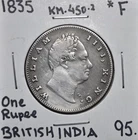 1835 British India One Rupee