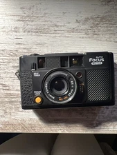 Yashica Auto Focus Motor Full Automatic 35mm Film Vntg Point Shoot Camera