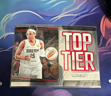 Panini 2025 WNBA Prizm Top Tier Allisha Gray Atlanta Dream #1 Insert
