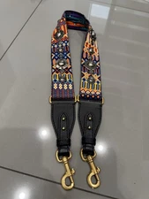 Christian Dior Limited Edition Studded Pattern Belt Strap to Bag