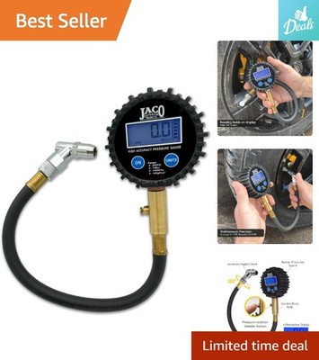 JACO ElitePro 200 PSI Tire Pressure Gauge - Durable, Accurate & Lightweight Tool