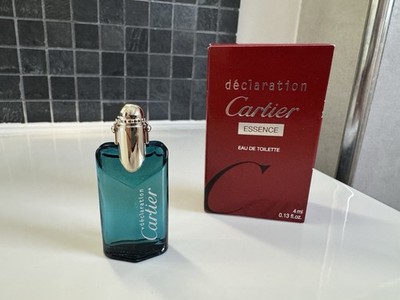 Cartier Declaration Essence Parfum Miniatur 4ml Eau de Toilette neu mit Box