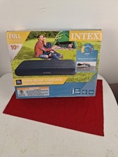Colchón de aire inflable completo Intex de 10 pulgadas cama de aire estándar Dura-Beam