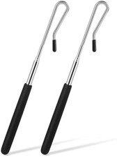 2 Pcs Adjustable Puppet Handles Metal Arm Control Rod Arm Control Stick Accessor