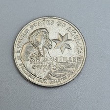 Quarter 2022 P Wilma Mankiller Very Good Condition Coin United States 