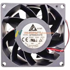 1PC brand new Delta QFR0824GHE 8038 24V 0.60A 8CM Schneider inverter cooling fan