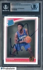 #2 Shai Gilgeous-Alexander Signed 2018-19 Donruss #162 RC Rookie BGS BAS AUTO