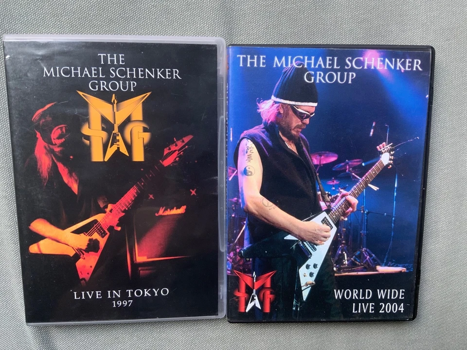 18-CD/DVD Lot Michael Schenker Group Autographed/Signed MSG UFO The Scorpions Foto 3 de 4