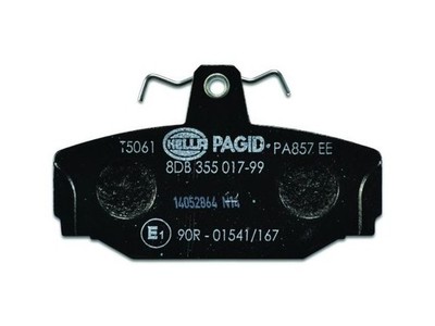 For 1988-1991 Volvo 780 Brake Pad Set Rear Pagid 89911NCGS 1989 1990