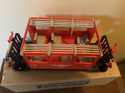 Playmobil 7511 Personenzugwagen - Neu Rarität selten in Fabrikkarton - Bild 4 von 7
