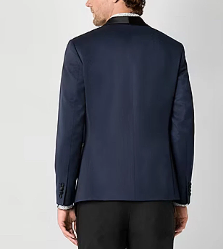 J. Ferrar Mens Slim Stretch Fabric Slim Fit Tuxedo Jacket, 42 - Image 2 of 4