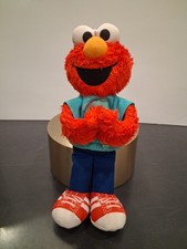 Elmo Plush: "Elmo Hugs Forever"; Hasbro/Playskool 2013 Release; EUC;Mint 