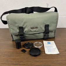 Minolta Camera Carry Bag Case Divided Padded With Shoulder Strap 13x7.5x6 Inches