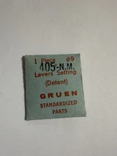 Vintage Gruen 405-N.M.  Setting Lever Watch Part #9