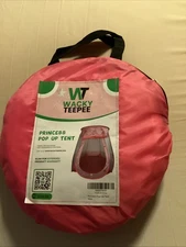 Wacky Teepee Princess 47”x47”x35” Pop-Up Play Tent (New) #71