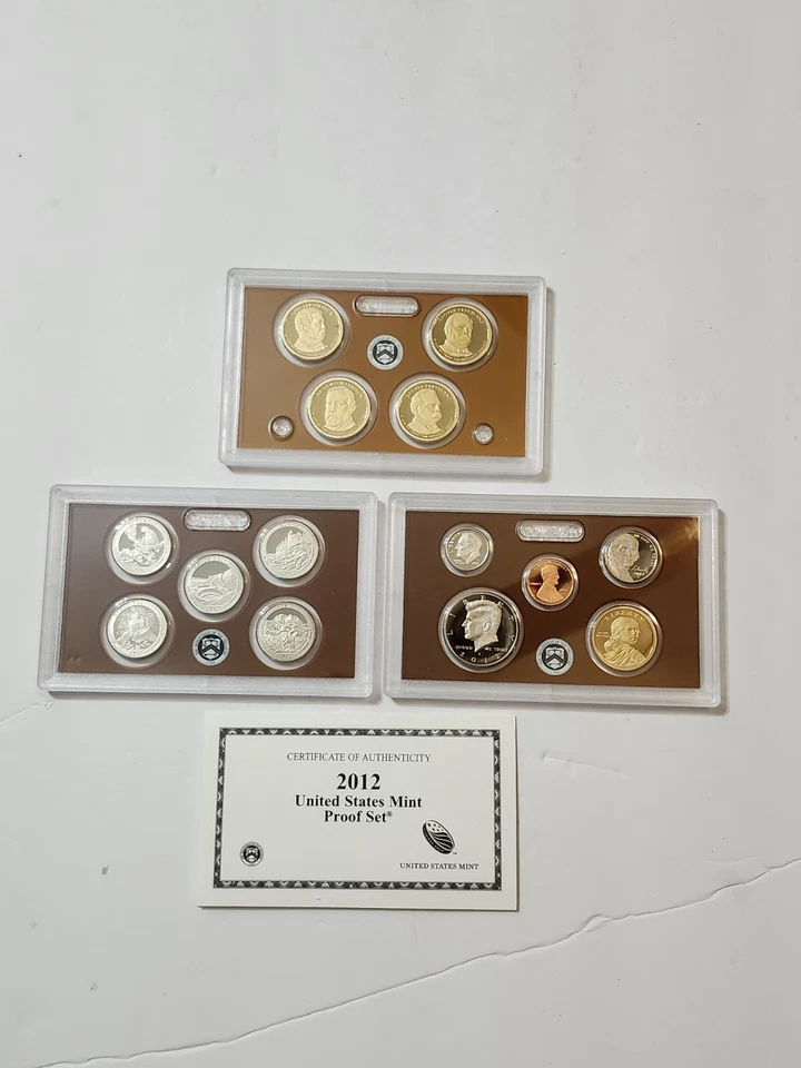 2011 S , 2012 S Proof Sets - With OGP , COA - 2 Sets - Image 3 of 3