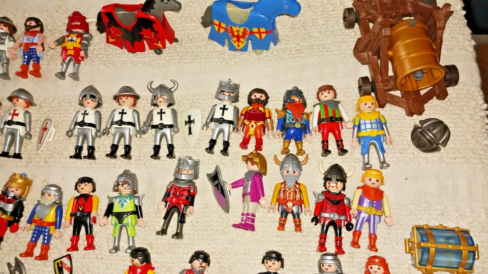 Playmobil Ritter Kreuz Ritter und andere Pferde und 2 Römer - Bild 3 von 4