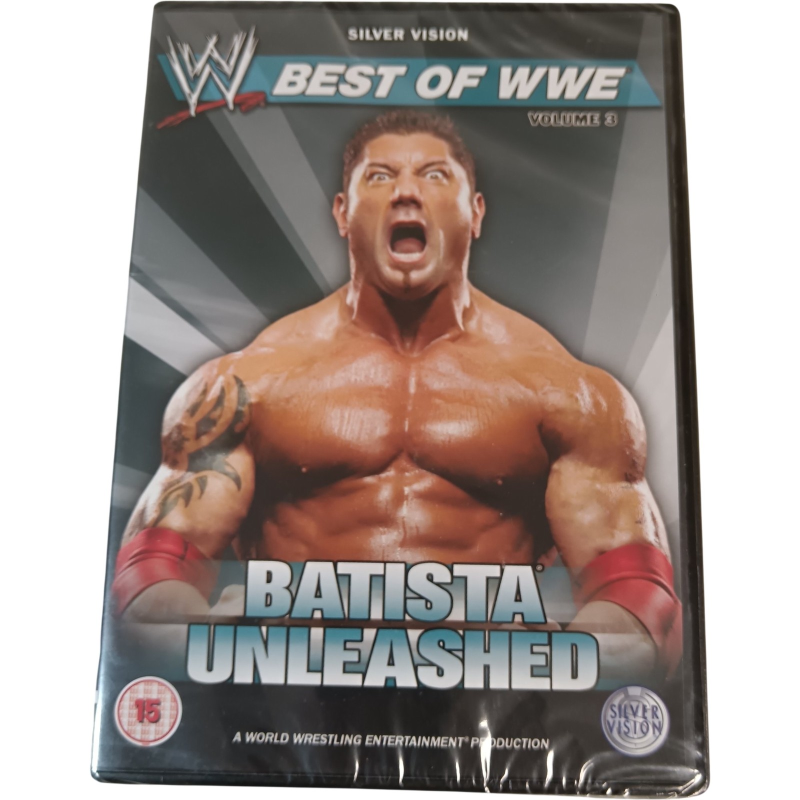WWE Batista Unleashed DVD Volume 3 Wrestling Matches Presented By Solver Vision