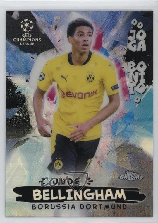 2020-21 Topps Chrome UCL Joga Bonito Jude Bellingham #JB-7 Rookie RC jg5