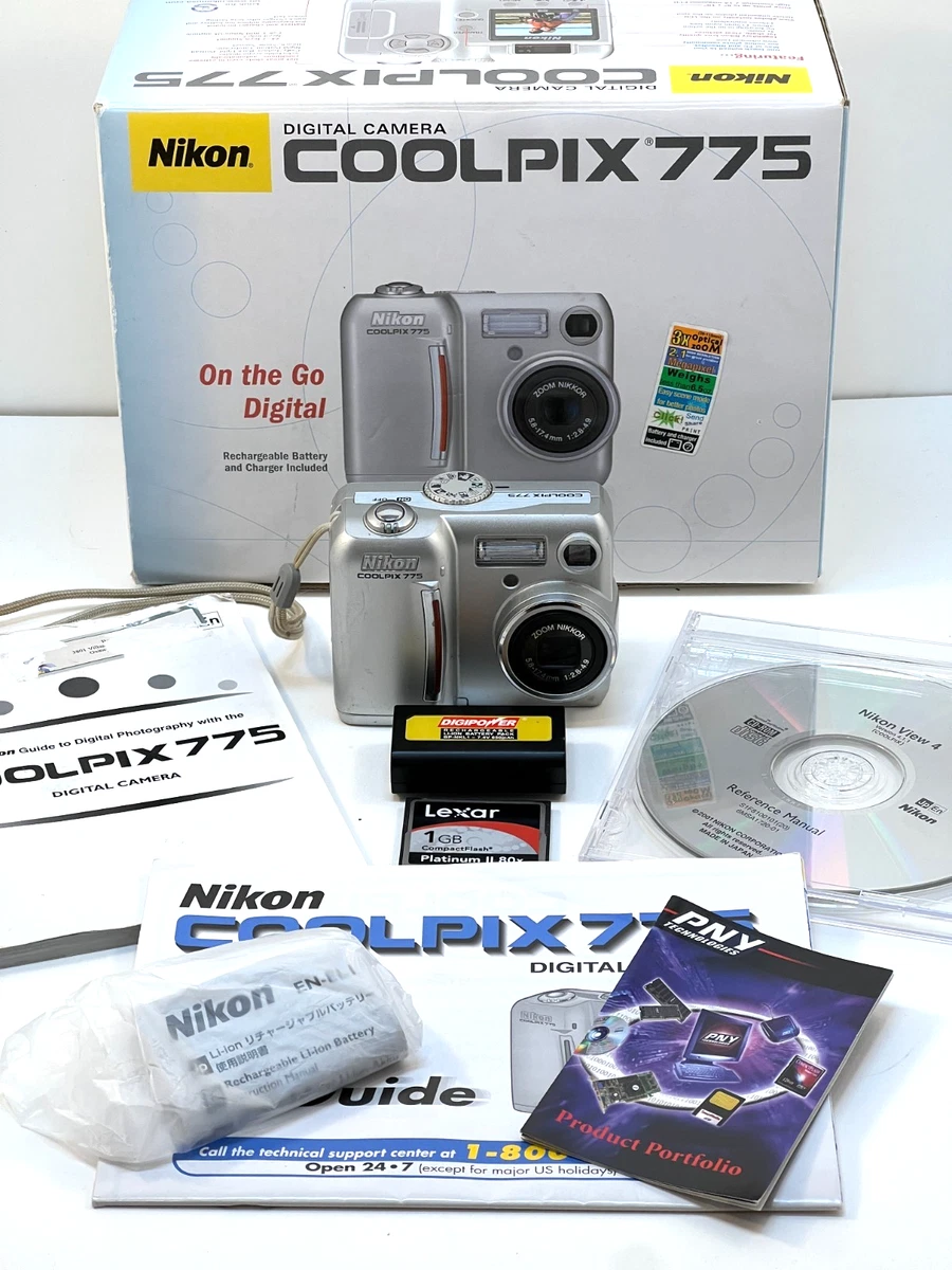 Nikon COOLPIX 775 Digital Cameras for Sale | Shop New & Used