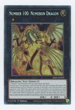 RA01-EN039 - Number 100: Numeron Dragon - Secret Rare - Effect Xyz Monster - Rar