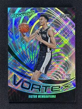 2023-24 Panini Revolution Victor Wembanyama #1 Cosmic Vortex Rookie RC Spurs /99