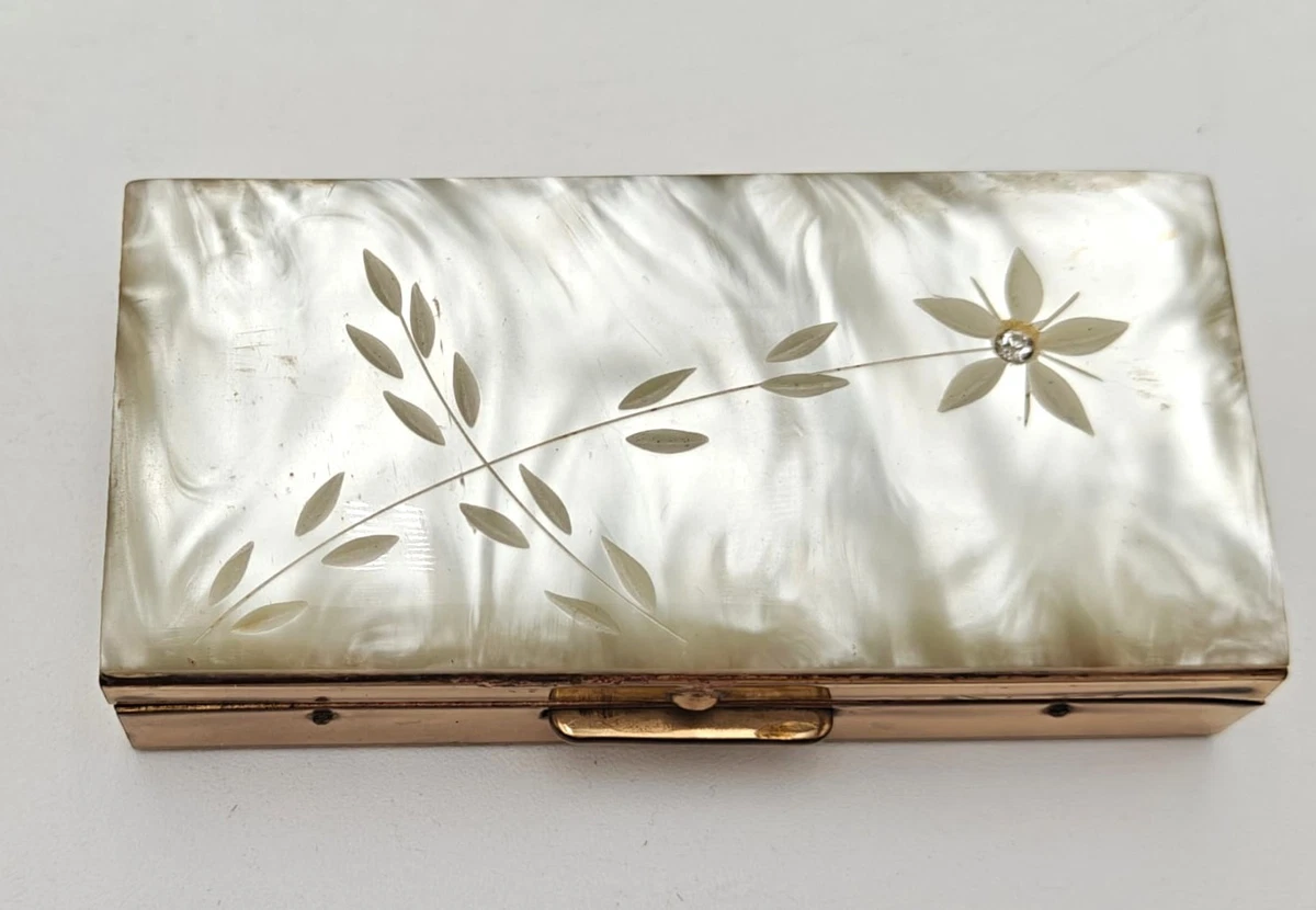 marhill cigarette case Mother Of Pearl Cigarette Case for sale