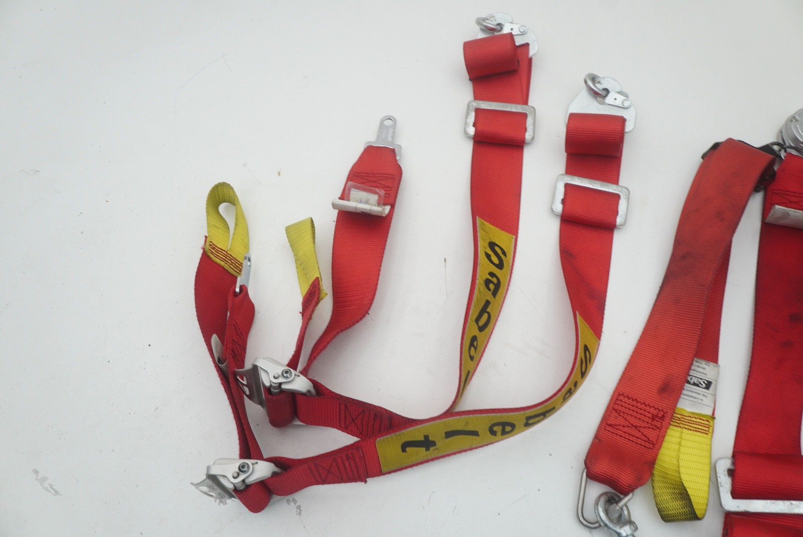 Ferrari 296 Challenge 2025 Front Left Seat belt Red