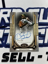 2024 Topps Tier One - Prime Performers Autographs Dave Stewart #PPA-DS /199 (AU)
