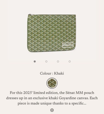 Goyard Senat Mm On Outfit Goyard Classic Color Senat Mm Pouch On Sale
