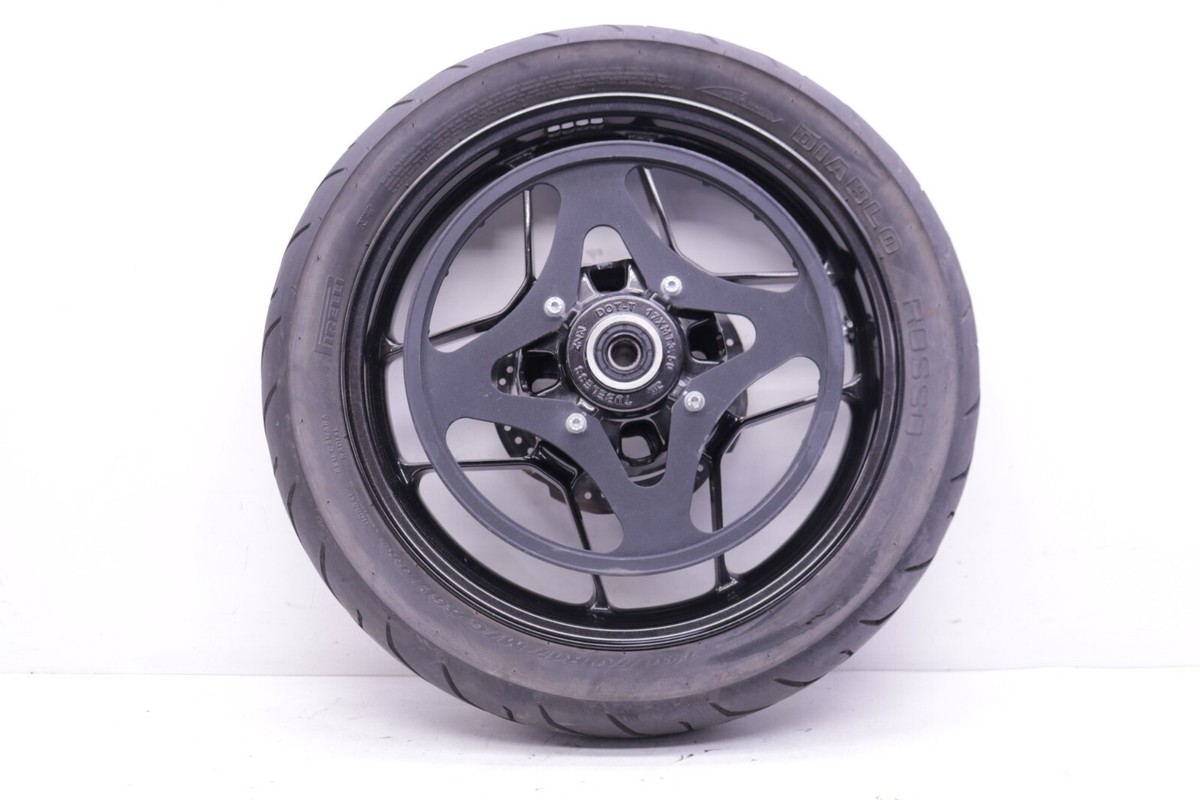 2016 Zero FXS Electric Supermoto Rear Wheel Rim Rotor Belt Drive