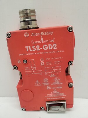 GUARANTEED! ALLEN-BRADLEY GUARDMASTER INTERLOCK SWITCH TLS2-GD2 WITHOUT KEY