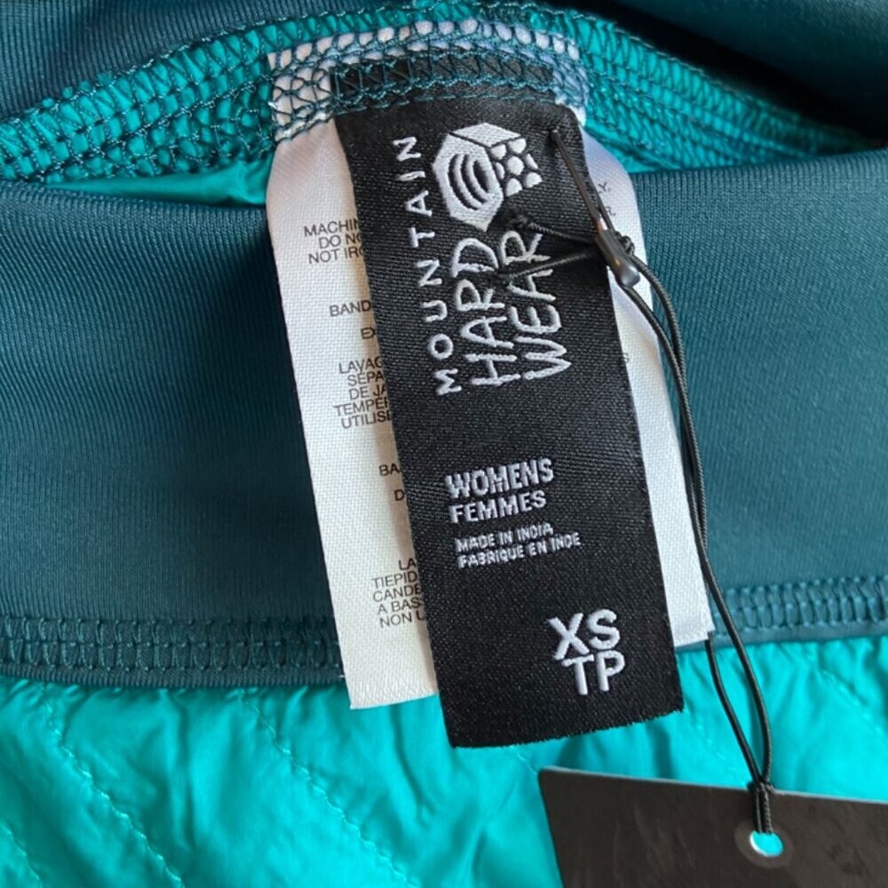 NWT Mountain Hardwear Synth Green Trekkin Insulated Mini