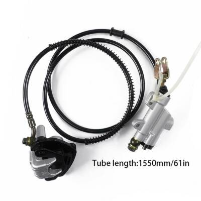 #ad #ad Go Kart Golf Cart ATV Rear Hydraulic Brake Assembly Caliper Master Cylinder Kit $27.00